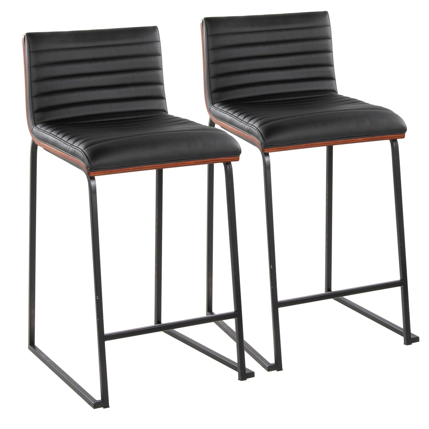 Mason Mara 26" Fixed-Height Counter Stool - Set of 2