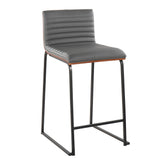 Mason Mara 26" Fixed-Height Counter Stool - Set of 2