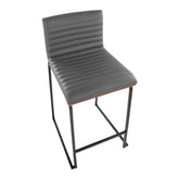 Mason Mara 26" Fixed-Height Counter Stool - Set of 2