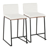 Mason Mara 26" Fixed-Height Counter Stool - Set of 2