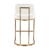 Mid-back Demi 26" Fixed-Height Counter Stool - Set of 2