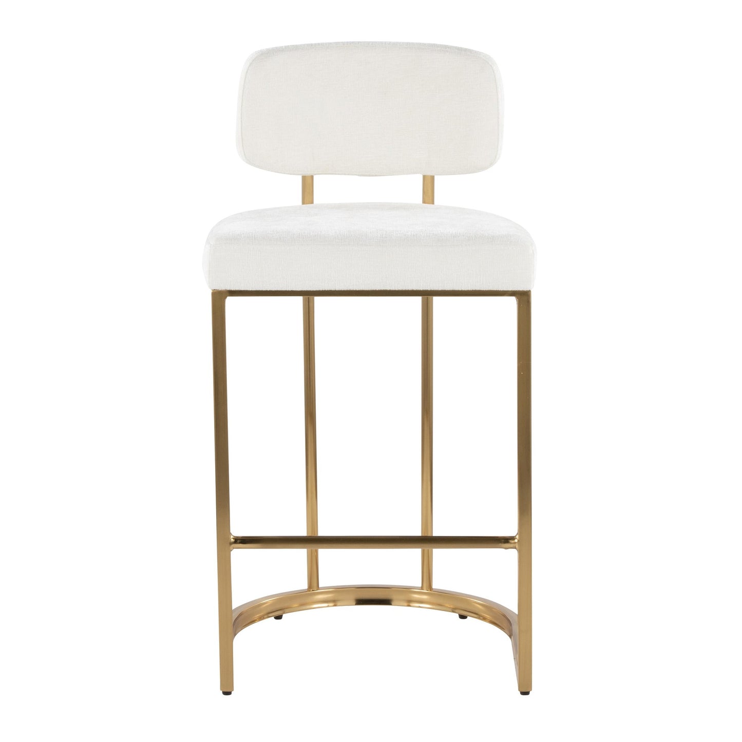 Mid-back Demi 26" Fixed-Height Counter Stool - Set of 2