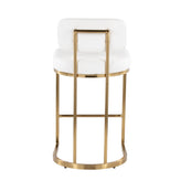 Mid-back Demi 26" Fixed-Height Counter Stool - Set of 2