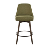 Marcel Upholstered 26" Fixed-Height Counter Stool - Set of 2