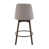 Marcel Upholstered 26" Fixed-Height Counter Stool - Set of 2