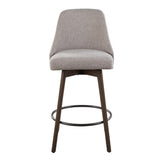Marcel Upholstered 26" Fixed-Height Counter Stool - Set of 2