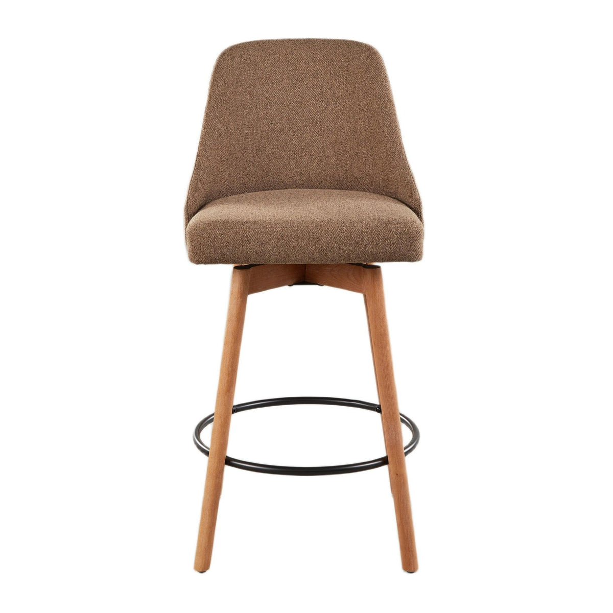 Marcel Upholstered 26" Fixed-Height Counter Stool - Set of 2