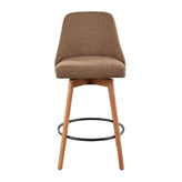 Marcel Upholstered 26" Fixed-Height Counter Stool - Set of 2