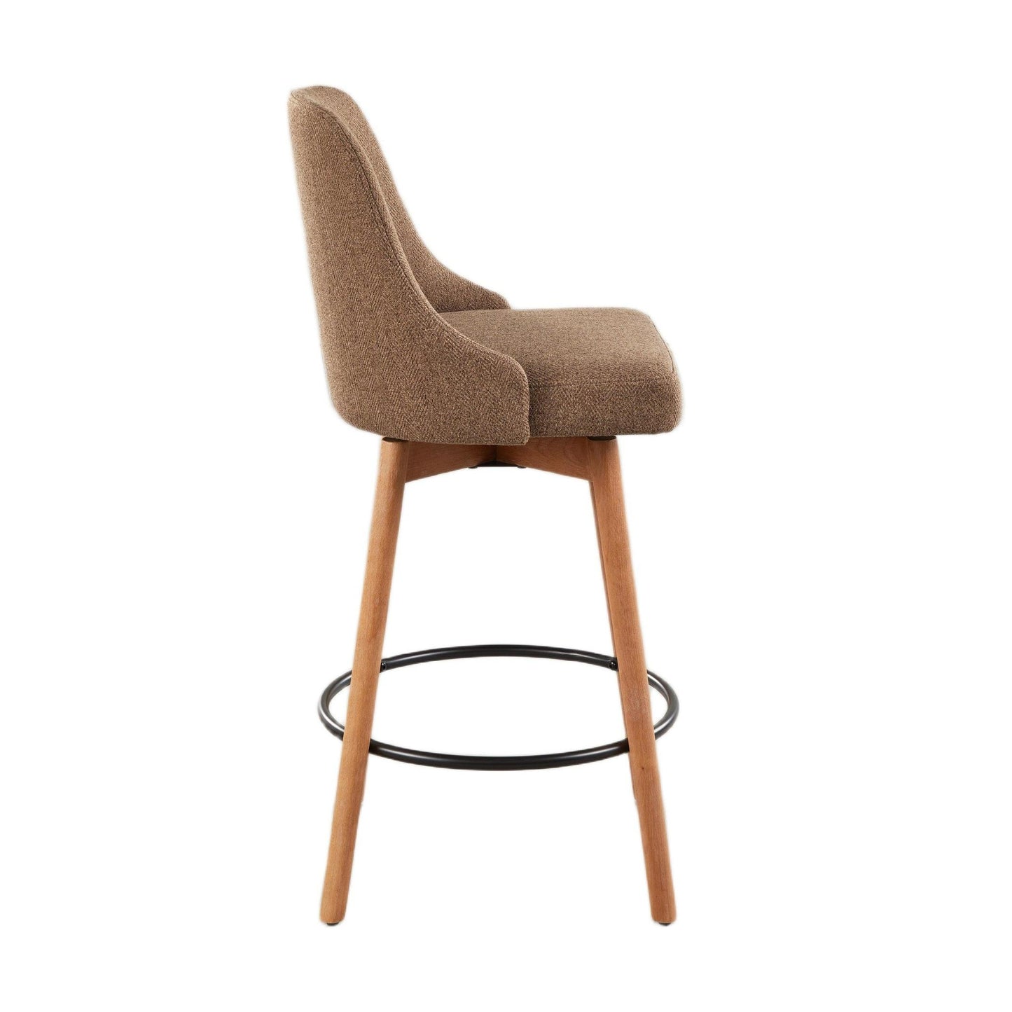Marcel Upholstered 26" Fixed-Height Counter Stool - Set of 2