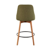 Marcel Upholstered 26" Fixed-Height Counter Stool - Set of 2