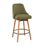 Marcel Upholstered 26" Fixed-Height Counter Stool - Set of 2