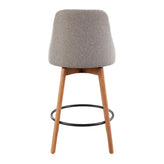 Marcel Upholstered 26" Fixed-Height Counter Stool - Set of 2