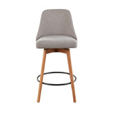 Marcel Upholstered 26" Fixed-Height Counter Stool - Set of 2