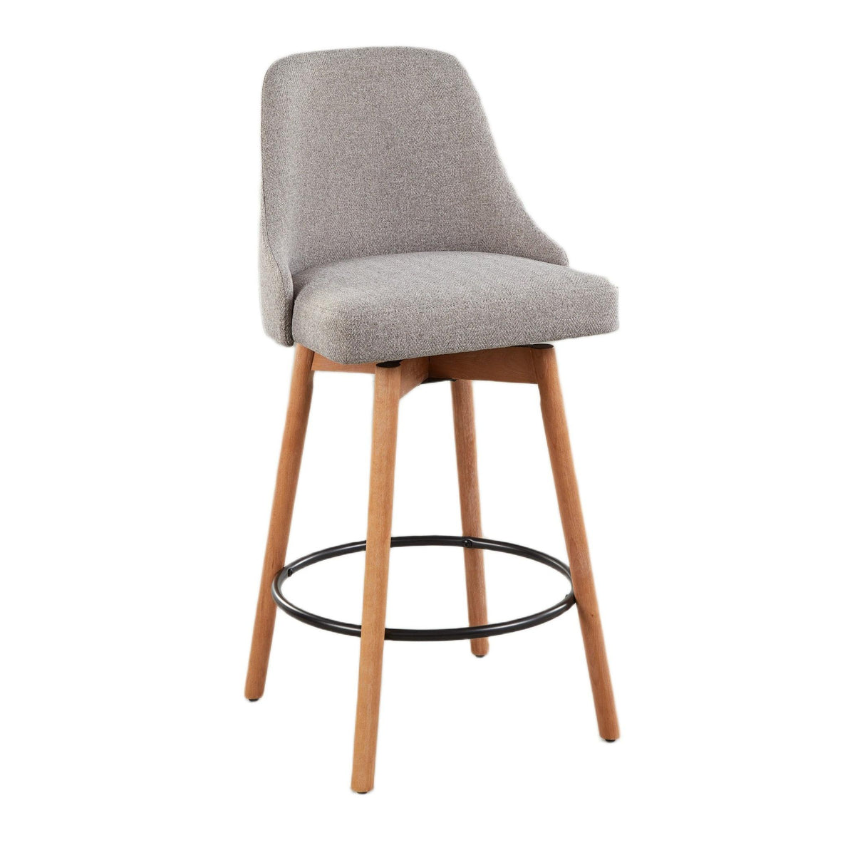 Marcel Upholstered 26" Fixed-Height Counter Stool - Set of 2