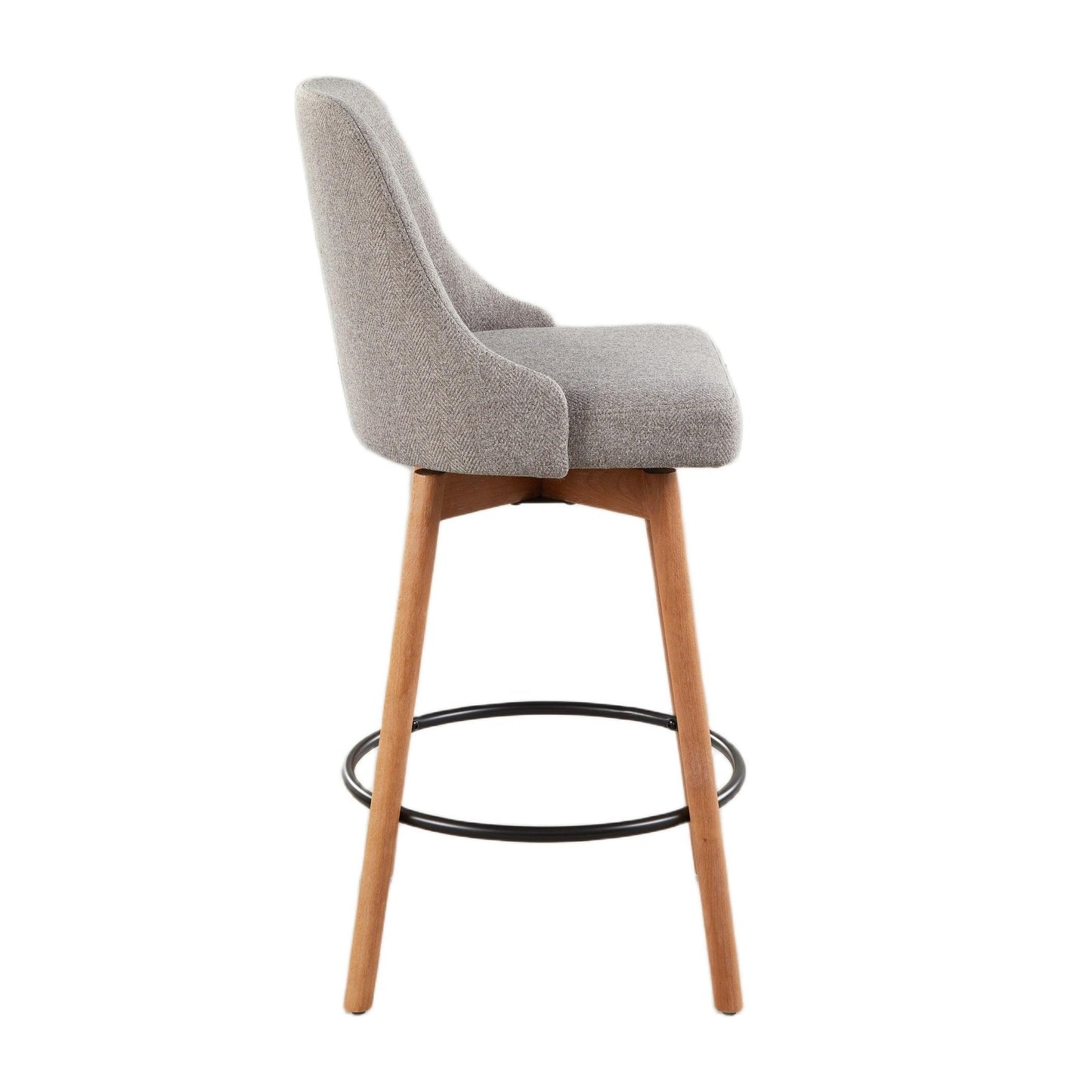 Marcel Upholstered 26" Fixed-Height Counter Stool - Set of 2