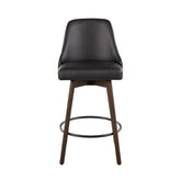 Marcel Upholstered 26" Fixed-Height Counter Stool - Set of 2