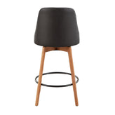 Marcel Upholstered 26" Fixed-Height Counter Stool - Set of 2