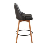 Marcel Upholstered 26" Fixed-Height Counter Stool - Set of 2