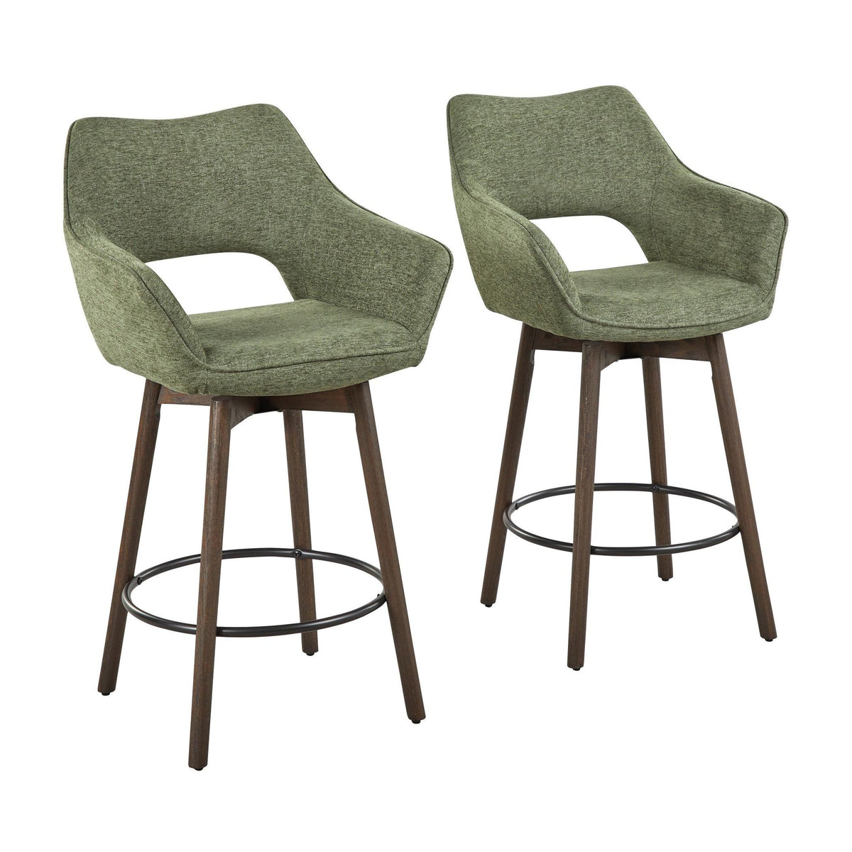 Mustang 26" Fixed-Height Counter Stool - Set of 2