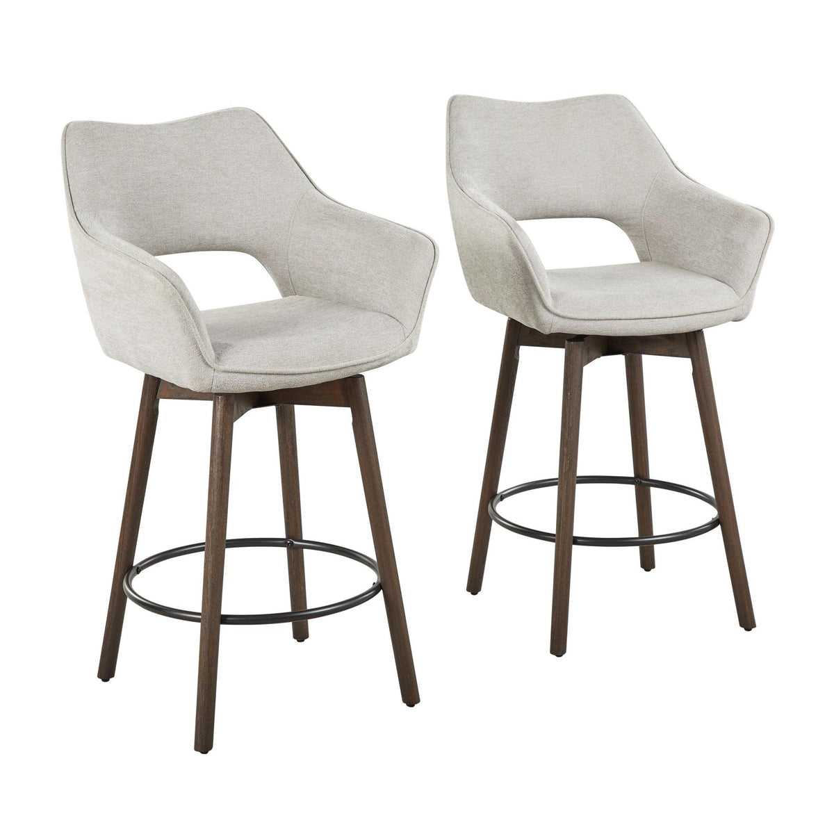 Mustang 26" Fixed-Height Counter Stool - Set of 2
