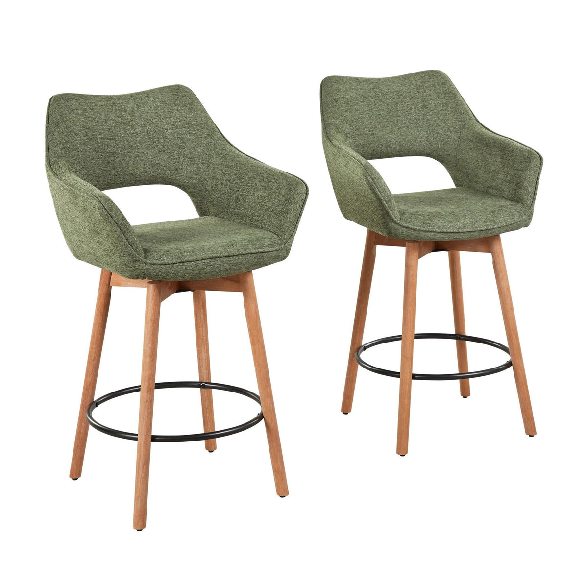 Mustang 26" Fixed-Height Counter Stool - Set of 2