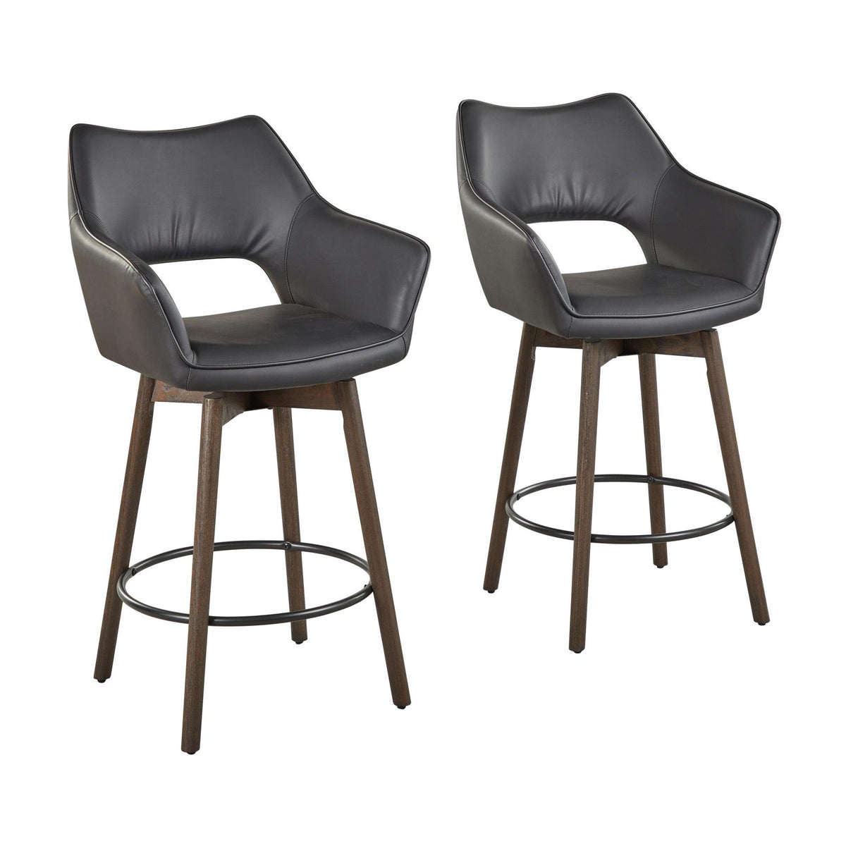 Mustang 26" Fixed-Height Counter Stool - Set of 2