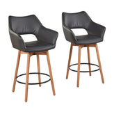 Mustang 26" Fixed-Height Counter Stool - Set of 2
