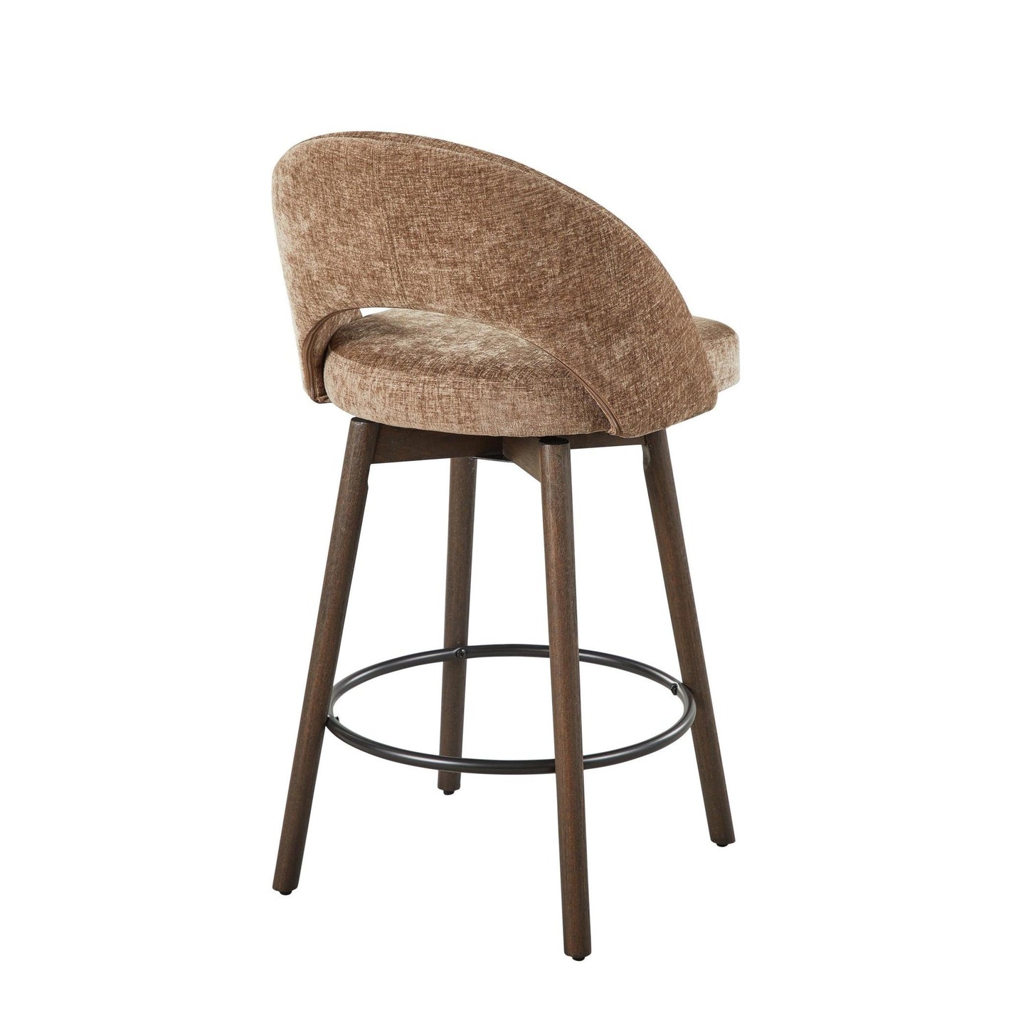 Renee Upholstered 26" Fixed-Height Counter Stool - Set of 2