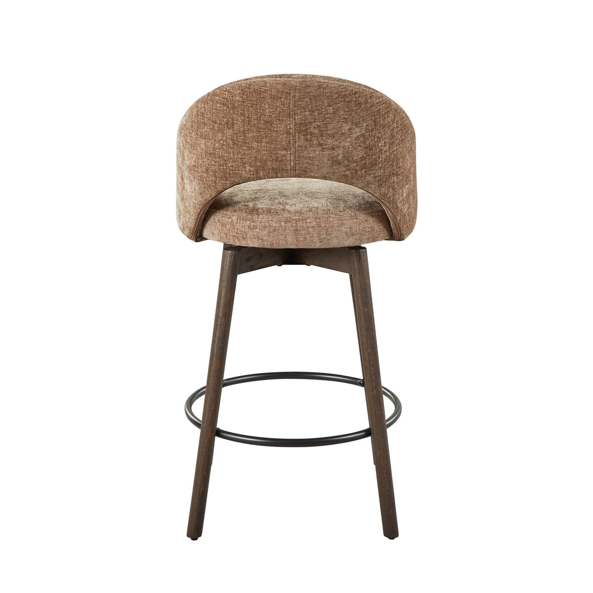 Renee Upholstered 26" Fixed-Height Counter Stool - Set of 2