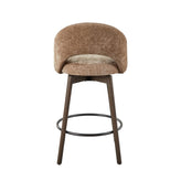 Renee Upholstered 26" Fixed-Height Counter Stool - Set of 2