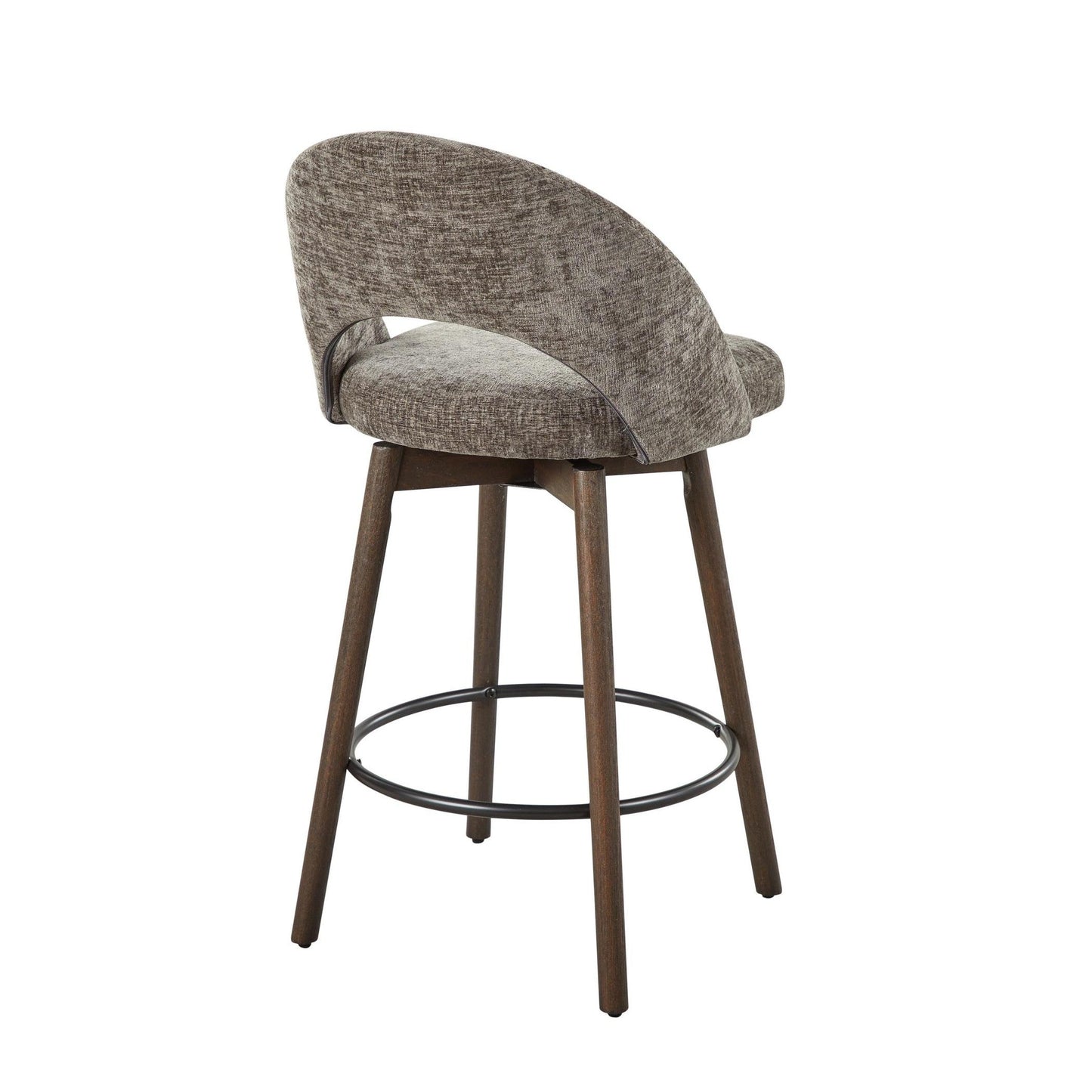 Renee Upholstered 26" Fixed-Height Counter Stool - Set of 2