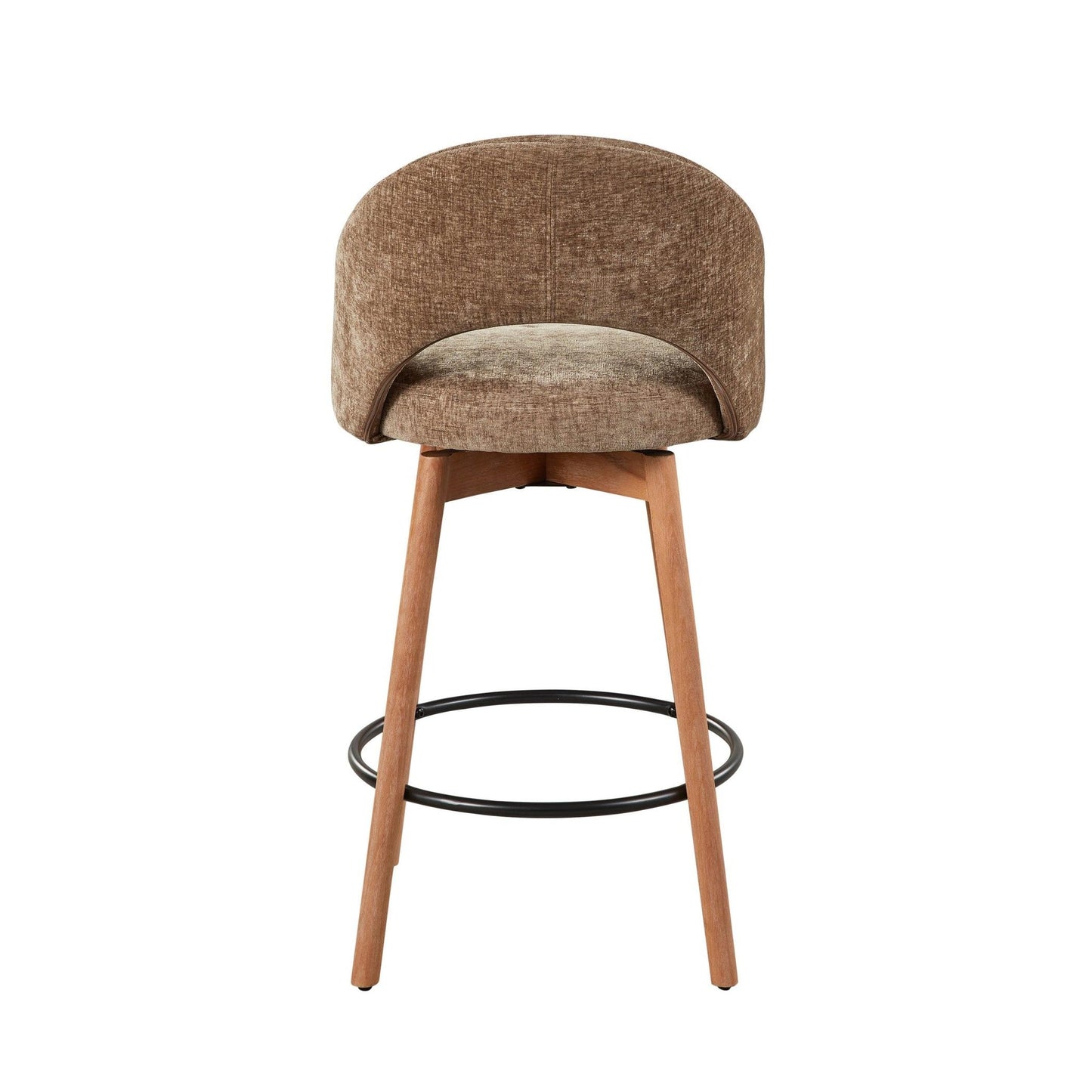 Renee Upholstered 26" Fixed-Height Counter Stool - Set of 2