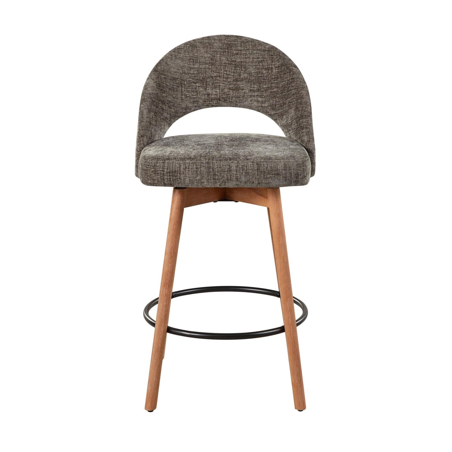 Renee Upholstered 26" Fixed-Height Counter Stool - Set of 2