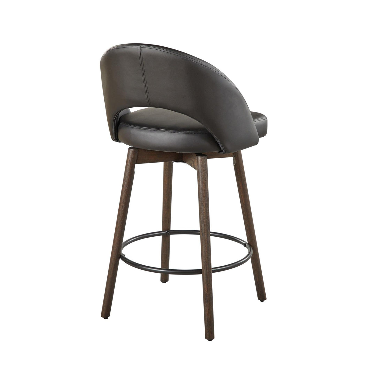 Renee Upholstered 26" Fixed-Height Counter Stool - Set of 2