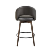 Renee Upholstered 26" Fixed-Height Counter Stool - Set of 2