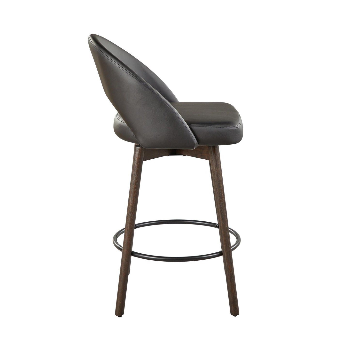 Renee Upholstered 26" Fixed-Height Counter Stool - Set of 2