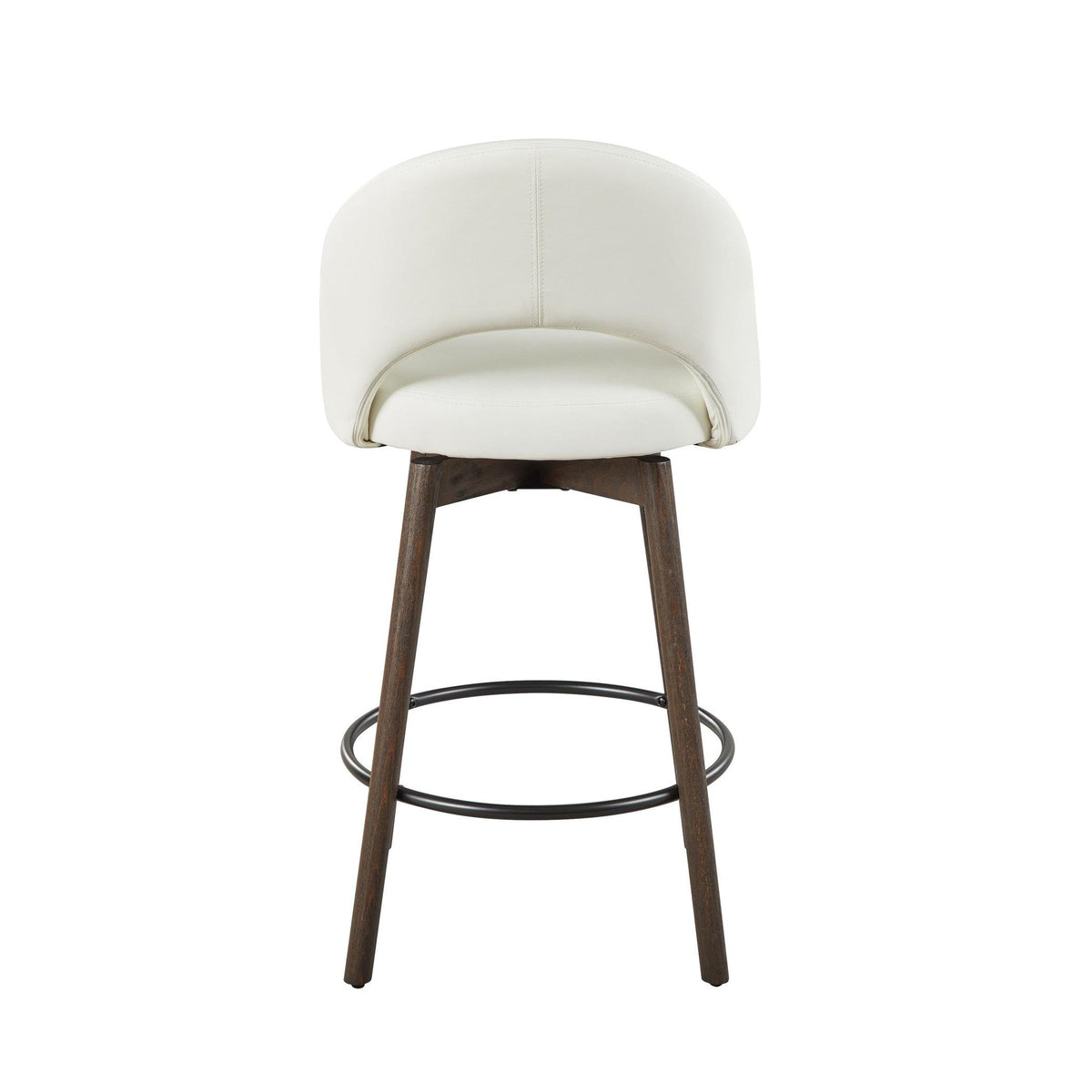 Renee Upholstered 26" Fixed-Height Counter Stool - Set of 2