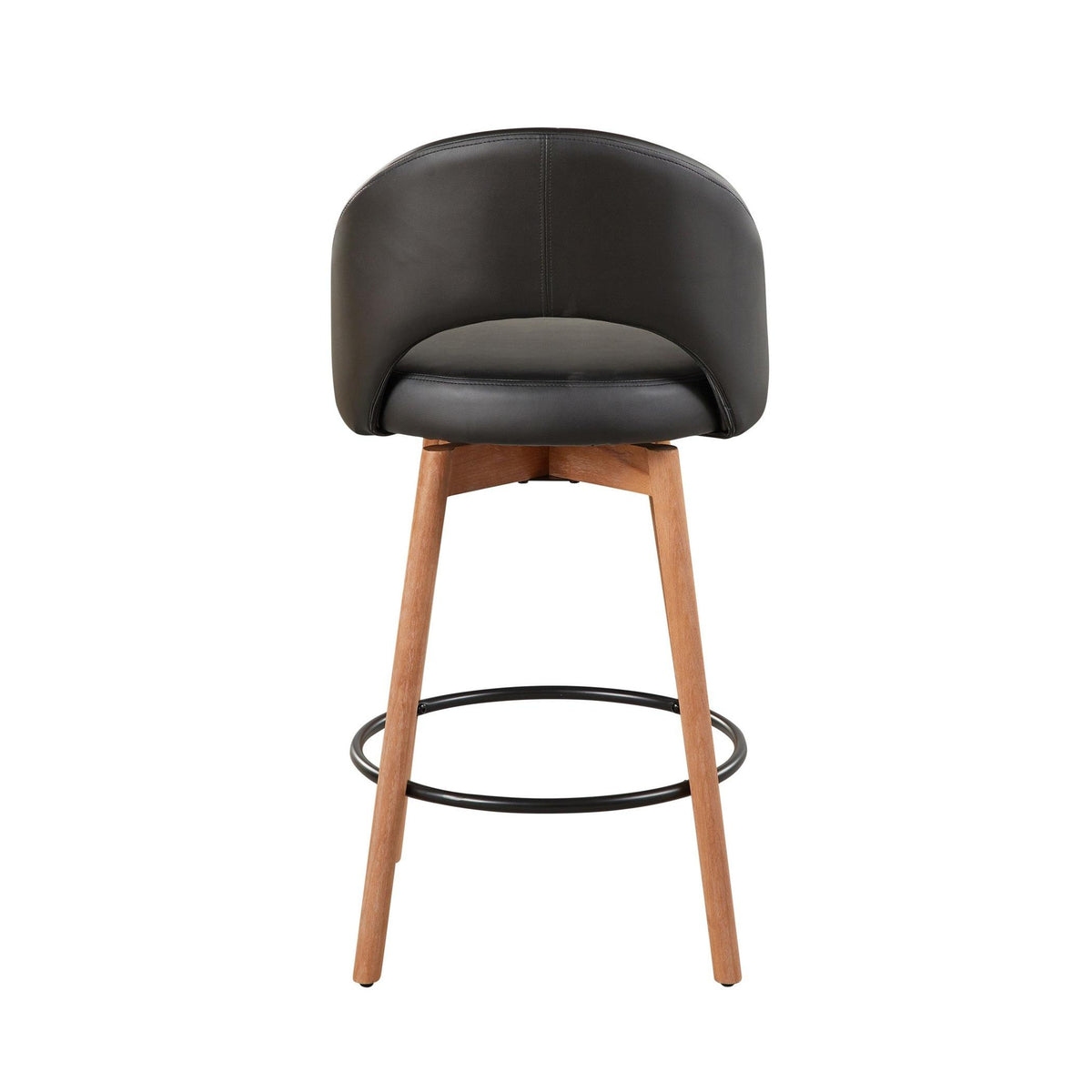 Renee Upholstered 26" Fixed-Height Counter Stool - Set of 2
