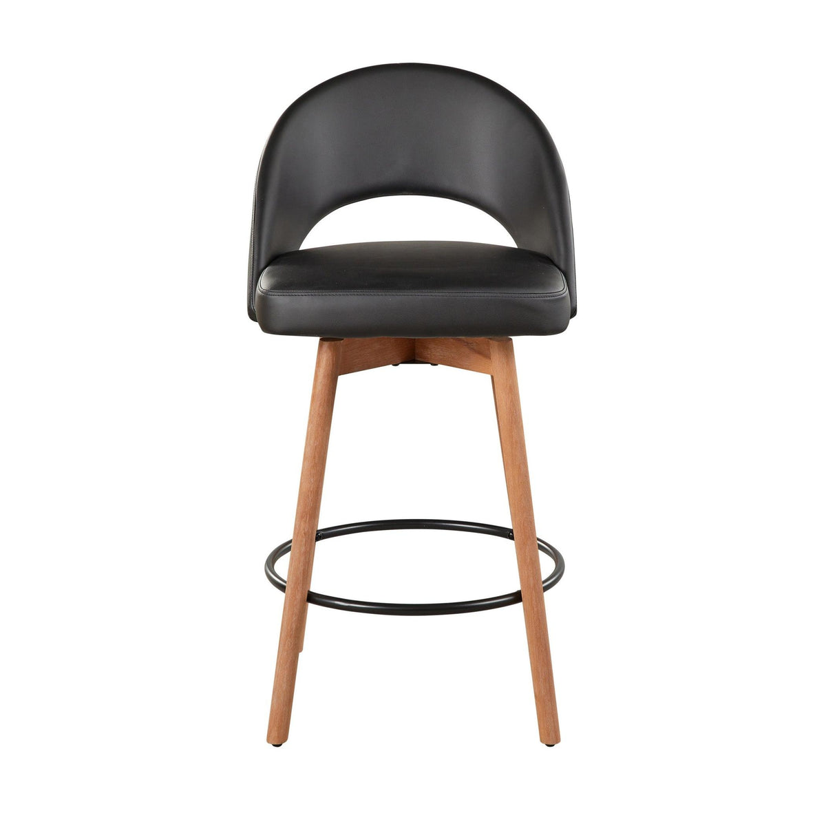 Renee Upholstered 26" Fixed-Height Counter Stool - Set of 2