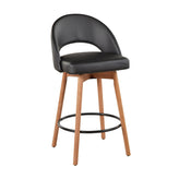 Renee Upholstered 26" Fixed-Height Counter Stool - Set of 2
