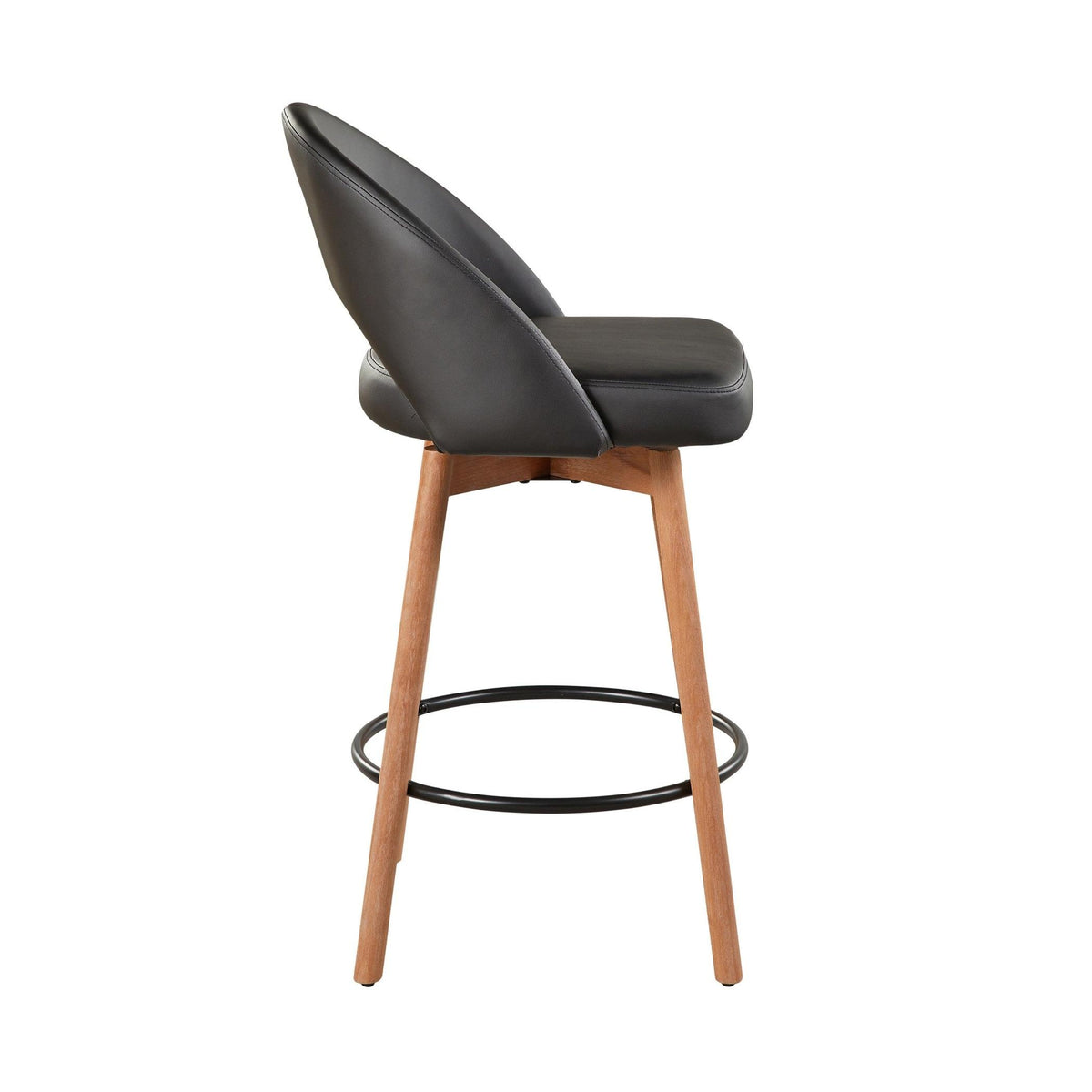 Renee Upholstered 26" Fixed-Height Counter Stool - Set of 2