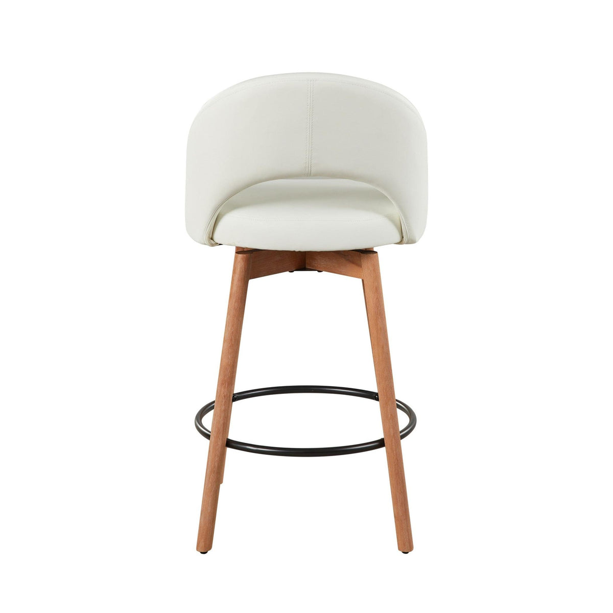 Renee Upholstered 26" Fixed-Height Counter Stool - Set of 2