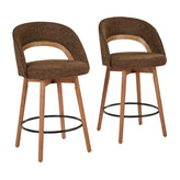 Reno 26" Fixed-Height Counter Stool - Set of 2