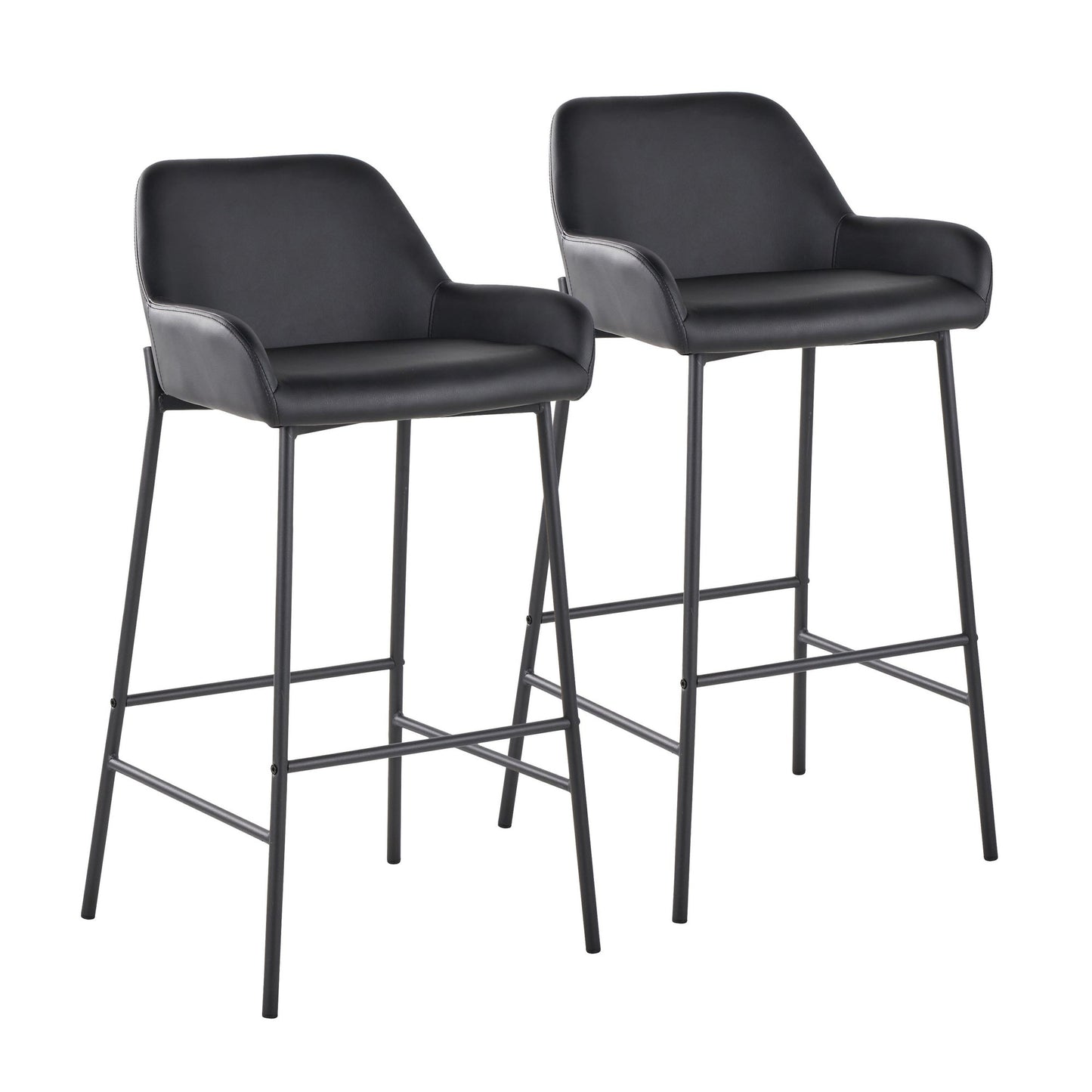 Daniella 30" Fixed-Height Barstool - Set of 2