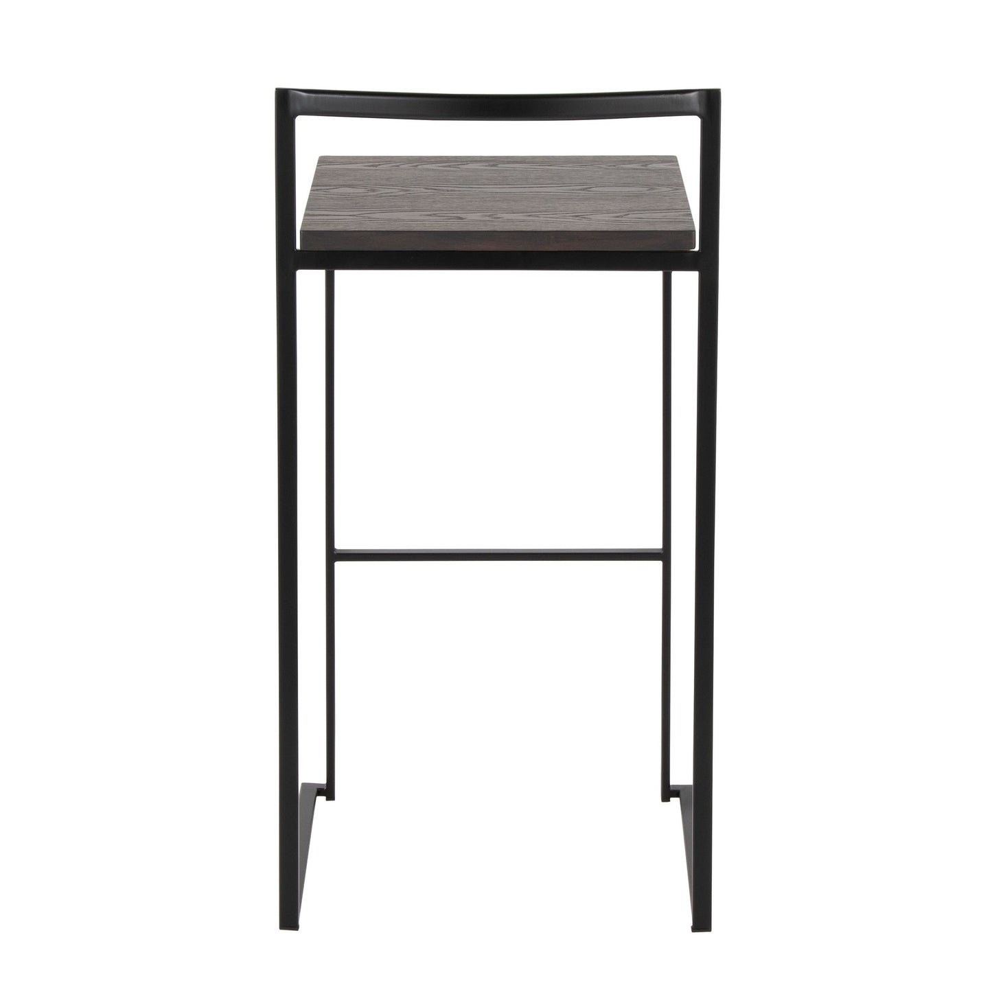 Fuji Stacker 30" Fixed-Height Barstool - Set of 2