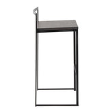 Fuji Stacker 30" Fixed-Height Barstool - Set of 2