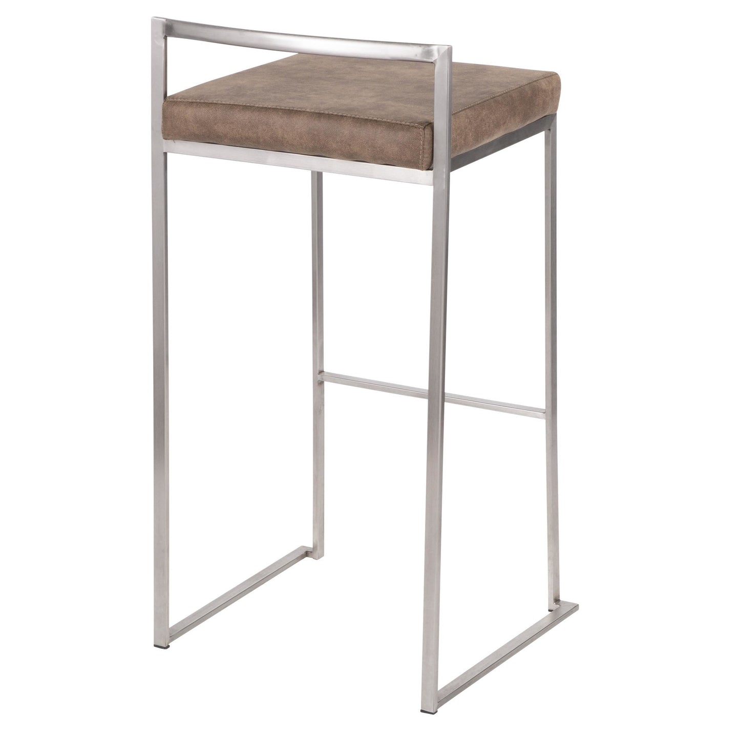 Fuji Stacker 30" Fixed-Height Barstool - Set of 3