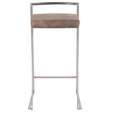 Fuji Stacker 30" Fixed-Height Barstool - Set of 3