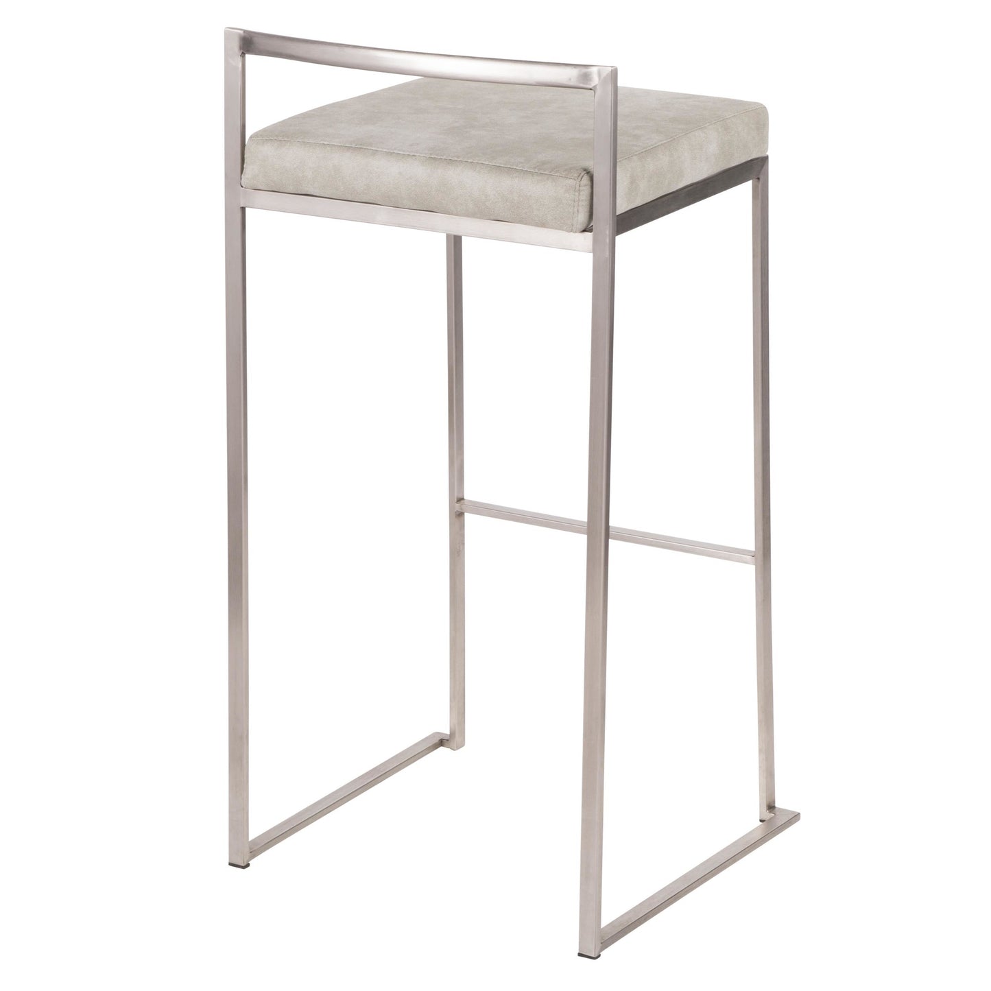 Fuji Stacker 30" Fixed-Height Barstool - Set of 3