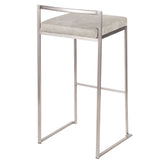 Fuji Stacker 30" Fixed-Height Barstool - Set of 3